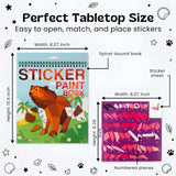 TibaToes™ StickerPaint Number Art Book
