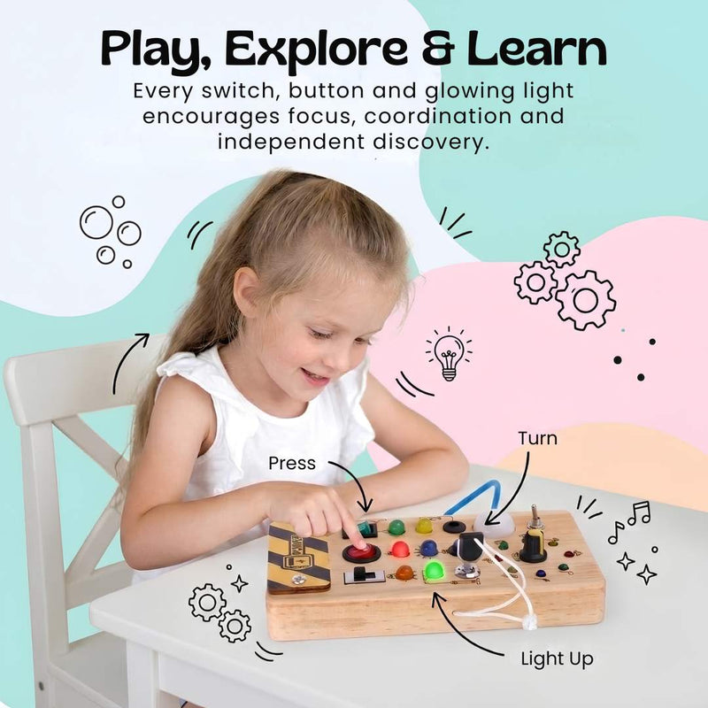 TibaToes™ Montessori Switch Board