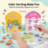 TibaToes™ Color Match Sticker Book