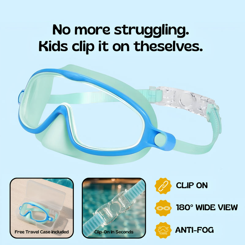 TibaToes™ Clip-On Swim Goggles