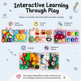 TibaToes™ Bunny Busy Book