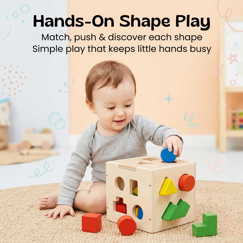 TibaToes™ ShapeDrop Sorting Cube
