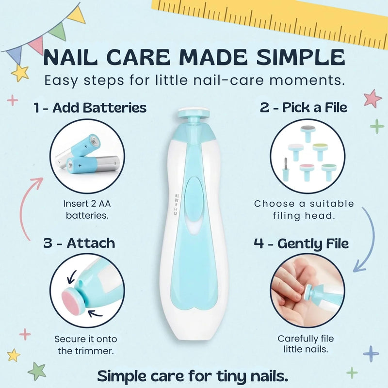 TibaToes™ Gentle Baby Nail Trimmer Set