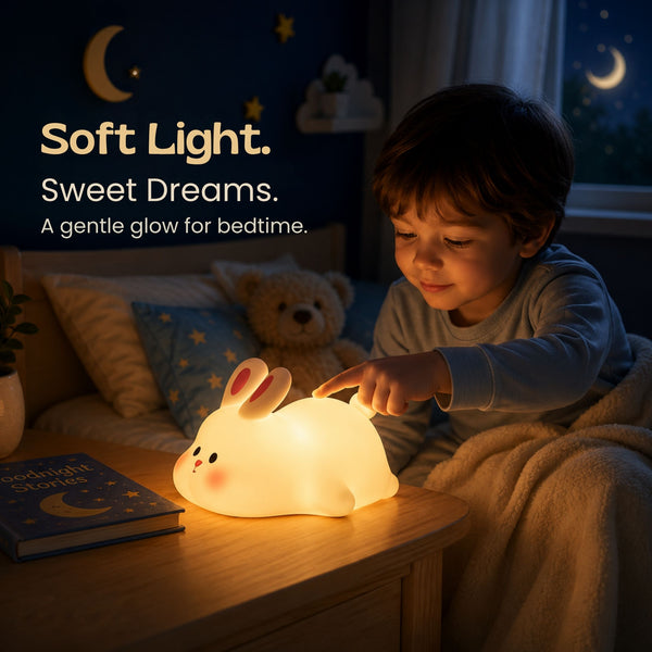 TibaToes™ CuddleGlow Animal Night Light