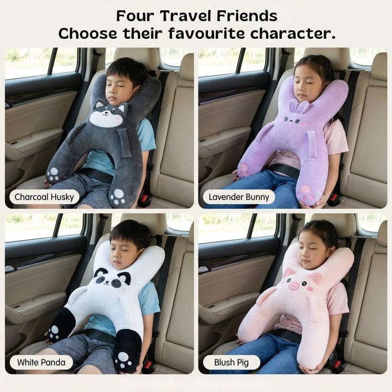 TibaToes™ HugRide Kids Travel Neck Pillow