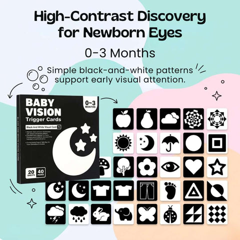 TibaToes™ Montessori Vision Cards
