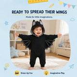 TibaToes™ Little Bat Hooded Romper