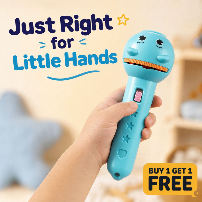 TibaToes Animal Story Projection Flashlight