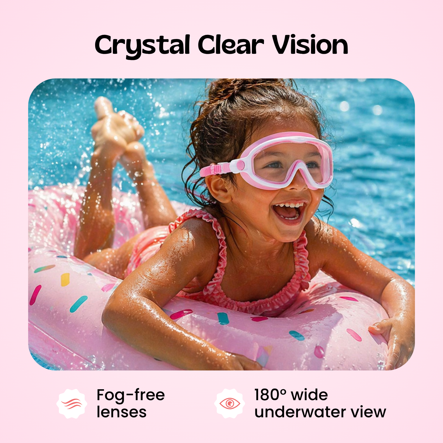 TibaToes™ Clip-On Swim Goggles
