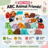 TibaToes™ Animal Alphabet Puzzle Set