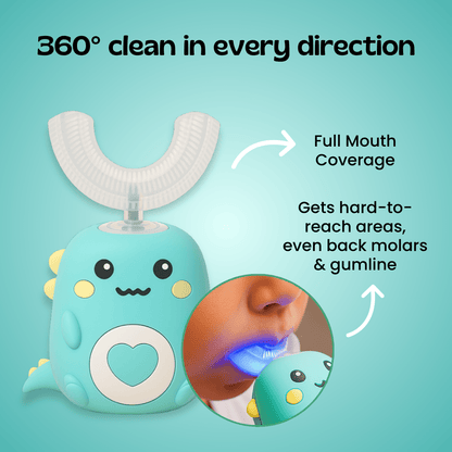 TibaToes™ EasyBrush 360° Ultrasonic Toothbrush