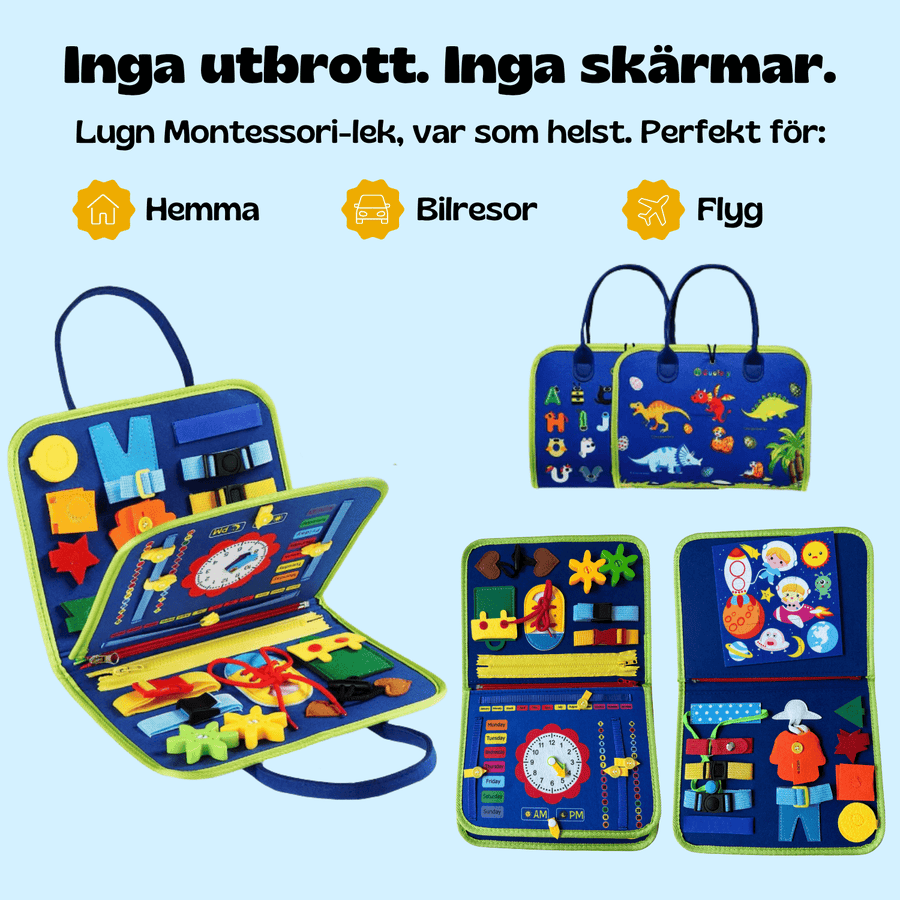 TibaToes™ Montessori-aktivitetsbräda