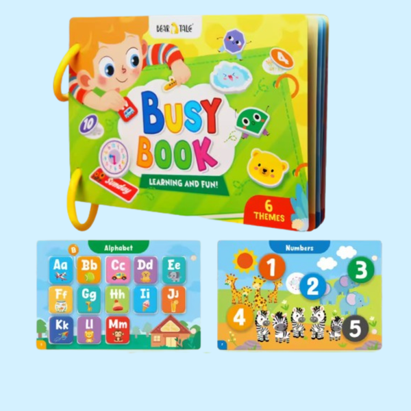 TibaToes Montessori Busy Book