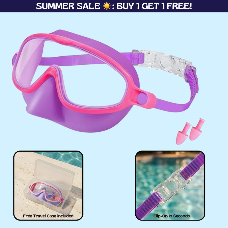 TibaToes™ Clip-On Swim Goggles