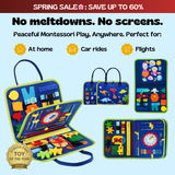 TibaToes™ Montessori Busy Board