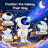 TibaToes™ Astronaut Galaxy Night Light Projector