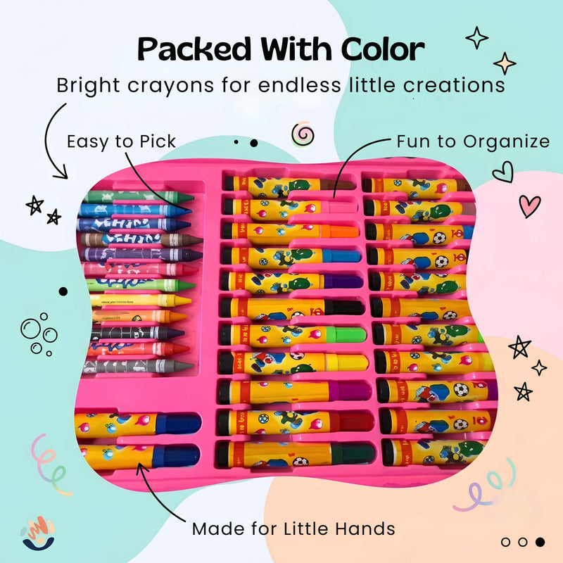 TibaToes™ MegaArtist 86-Piece Creative Art Set