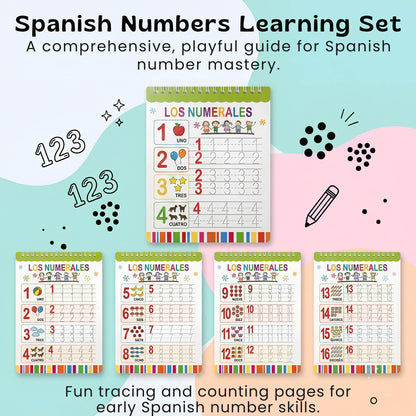 TibaToes™ Bilingual Magic Writing Workbook