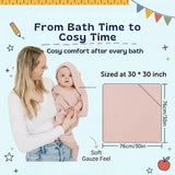 Buy 1 Take 1 TibaToes™ CozySprout Hooded Baby Towels