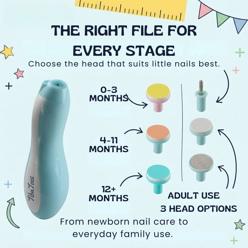 TibaToes™ Gentle Baby Nail Trimmer Set