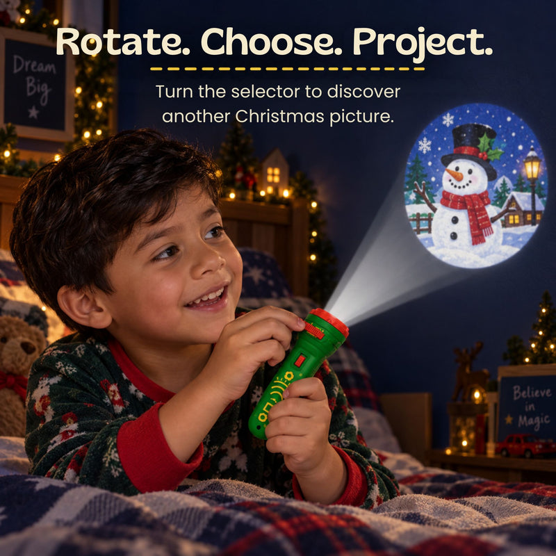 TibaToes™ Christmas Story Flashlight Projector
