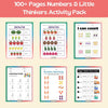 100+ Pages Numbers & Little Thinkers Activity Pack