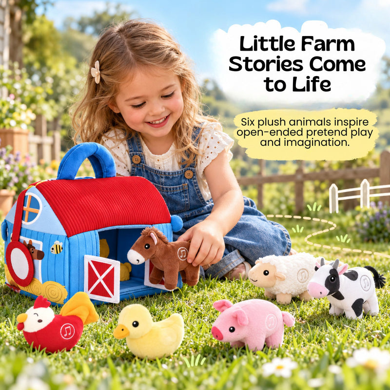 TibaToes™ Farm Friends Soft Play Set