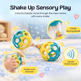 TibaToes™ ColourPop Baby Rattle Ball