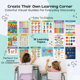 TibaToes™ LearnBright Educational Poster Set