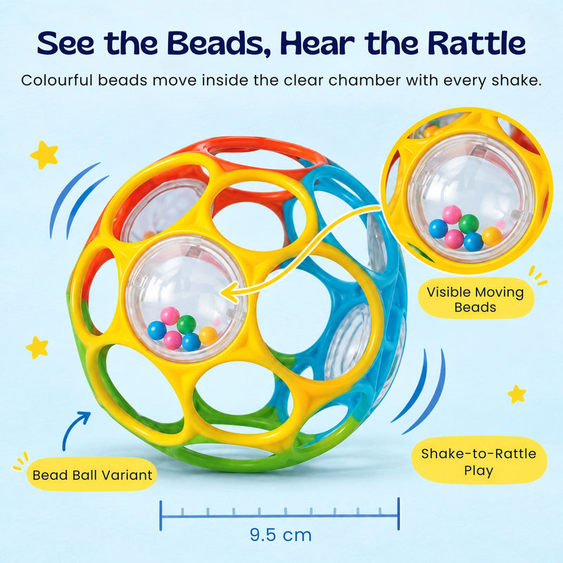 TibaToes™ RainbowRoll Baby Sensory Ball