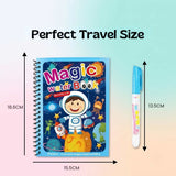 TibaToes™ Mess-Free Reusable Water Coloring Books