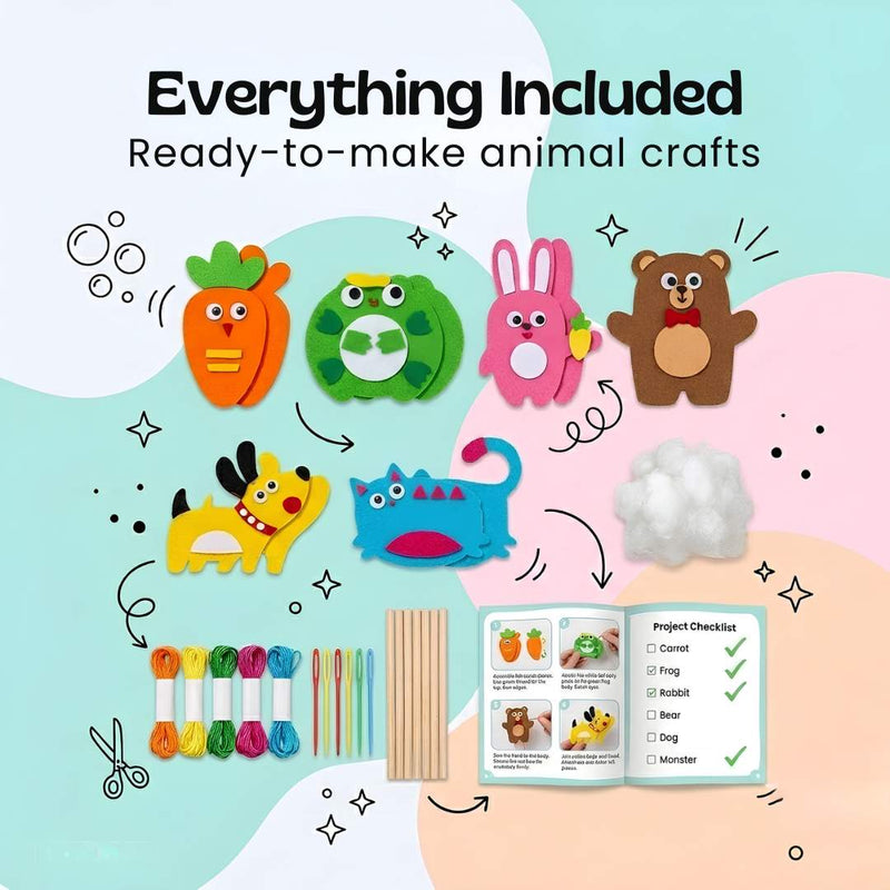 TibaToes™ Woodland Stitch & Sew Craft Kit