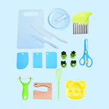 TibaToes Montessori Kitchen Prep Set