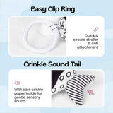 TibaToes Little Focus Hanging Rattle