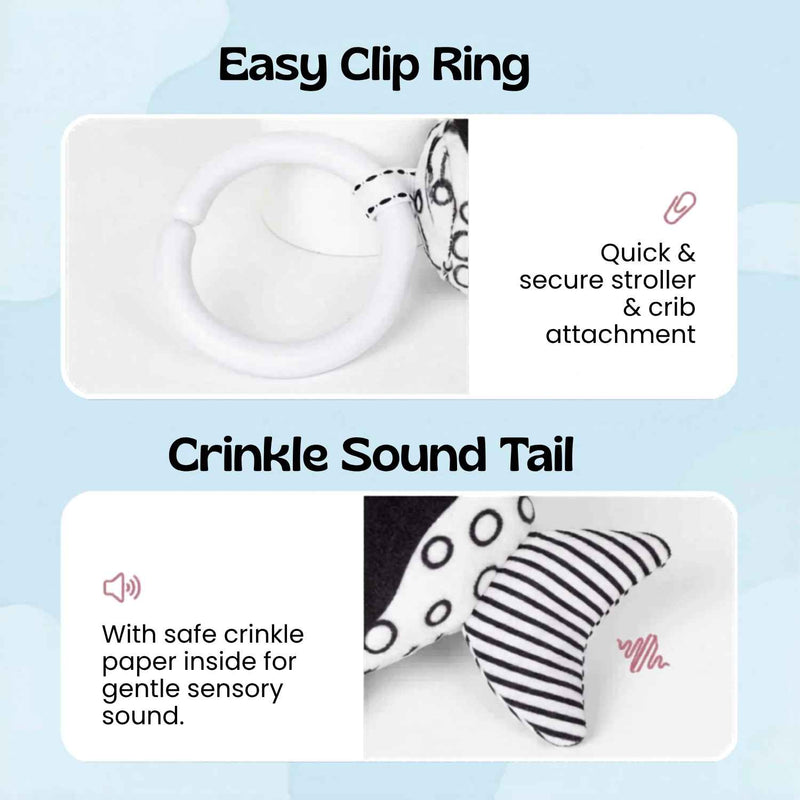 TibaToes Little Focus Hanging Rattle