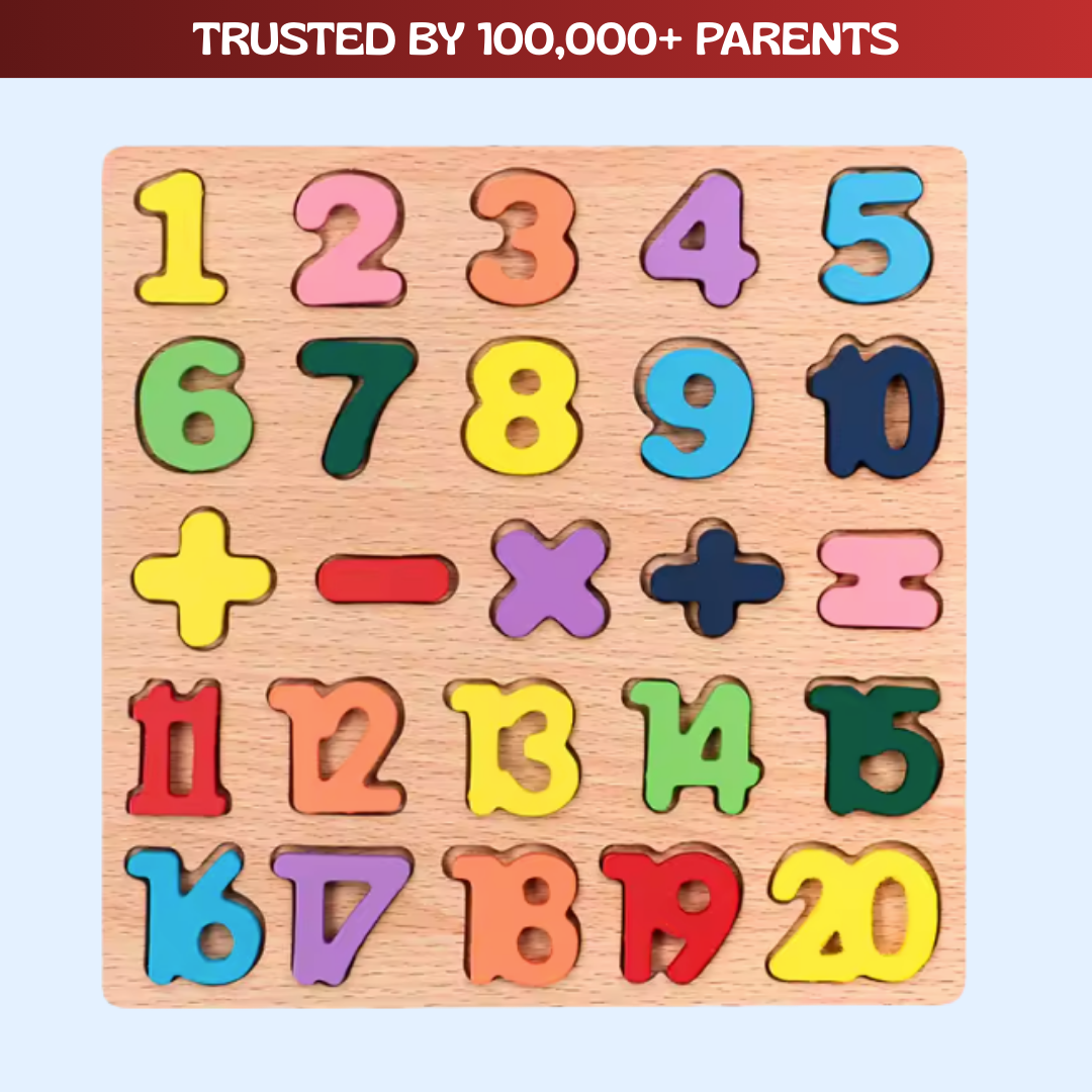 TibaToes™ Montessori Little Learners Puzzle