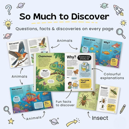 TibaToes™ 100,000 Whys Wonder Book