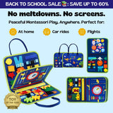 TibaToes™ Montessori Busy Board