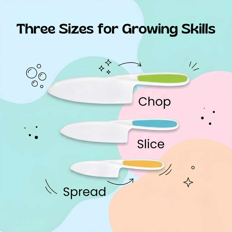TibaToes Montessori Kitchen Prep Set
