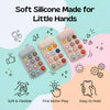 TibaToes™ Click & Calm Silicone Phone Teether
