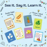 TibaToes™ Food Friends Flashcards