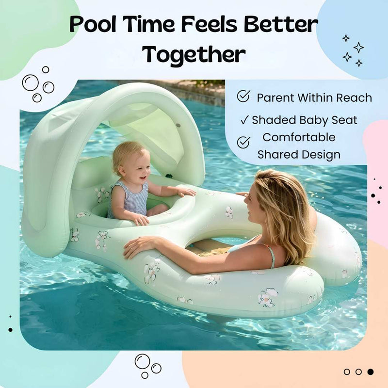 TibaToes™ TogetherFloat Parent & Child Pool Lounger
