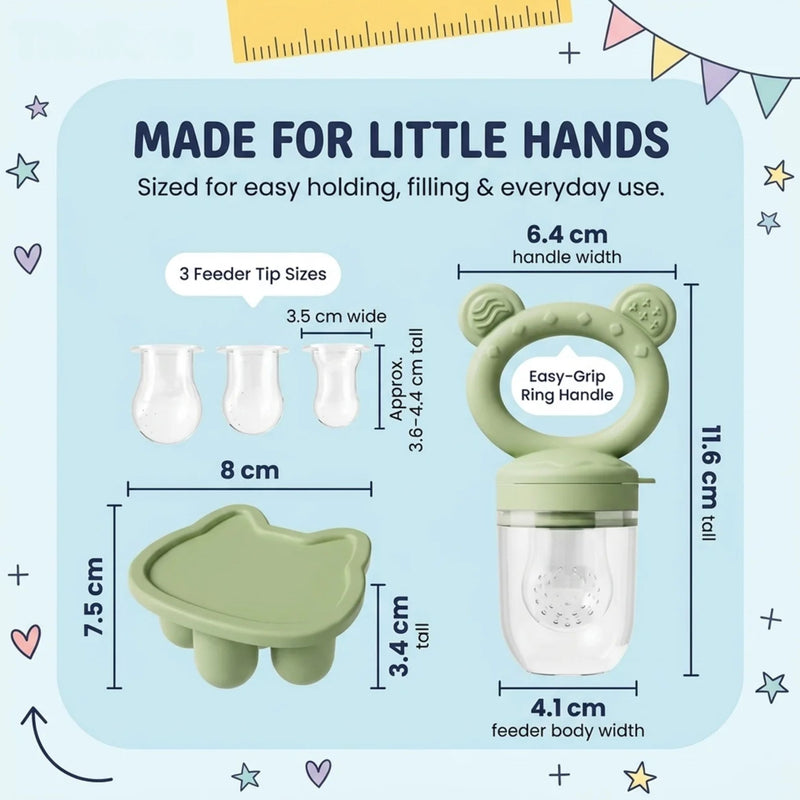 TibaToes™ ChillBite Baby Feeder Set