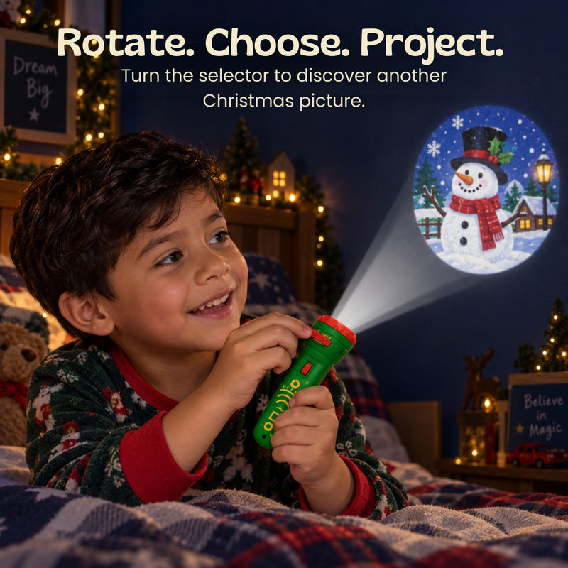 TibaToes™ Christmas Story Flashlight Projector