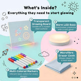 TibaToes™ GlowScribble Light-Up Drawing Board