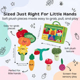 TibaToes™ Sensory Garden Plush Activity Box