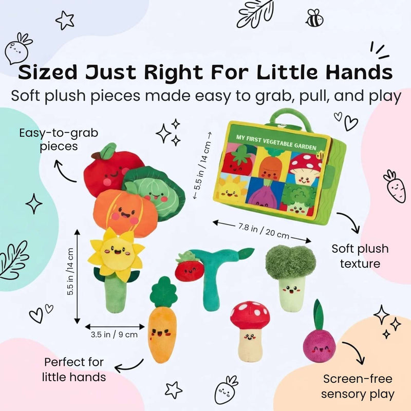 TibaToes™ Sensory Garden Plush Activity Box