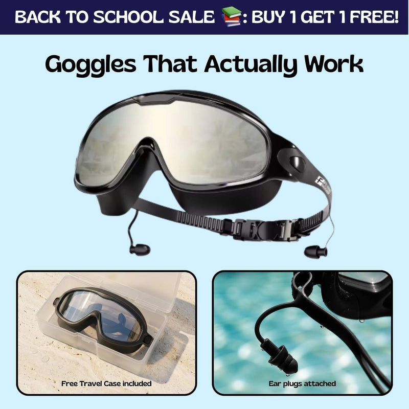 TibaToes™ Clip-On Swim Goggles