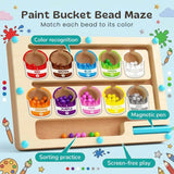 TibaToes™ MagniSort Color Maze Board