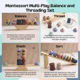 TibaToes™ Safari Balance & Threading Board